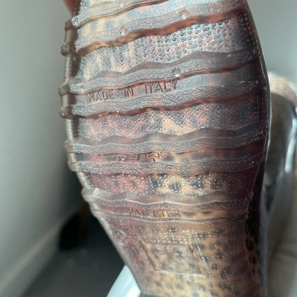 G&G Rain Boots with Leopard Print - Picture 5 of 10